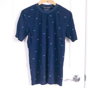 Scotch & Soda indigo T-shirt
